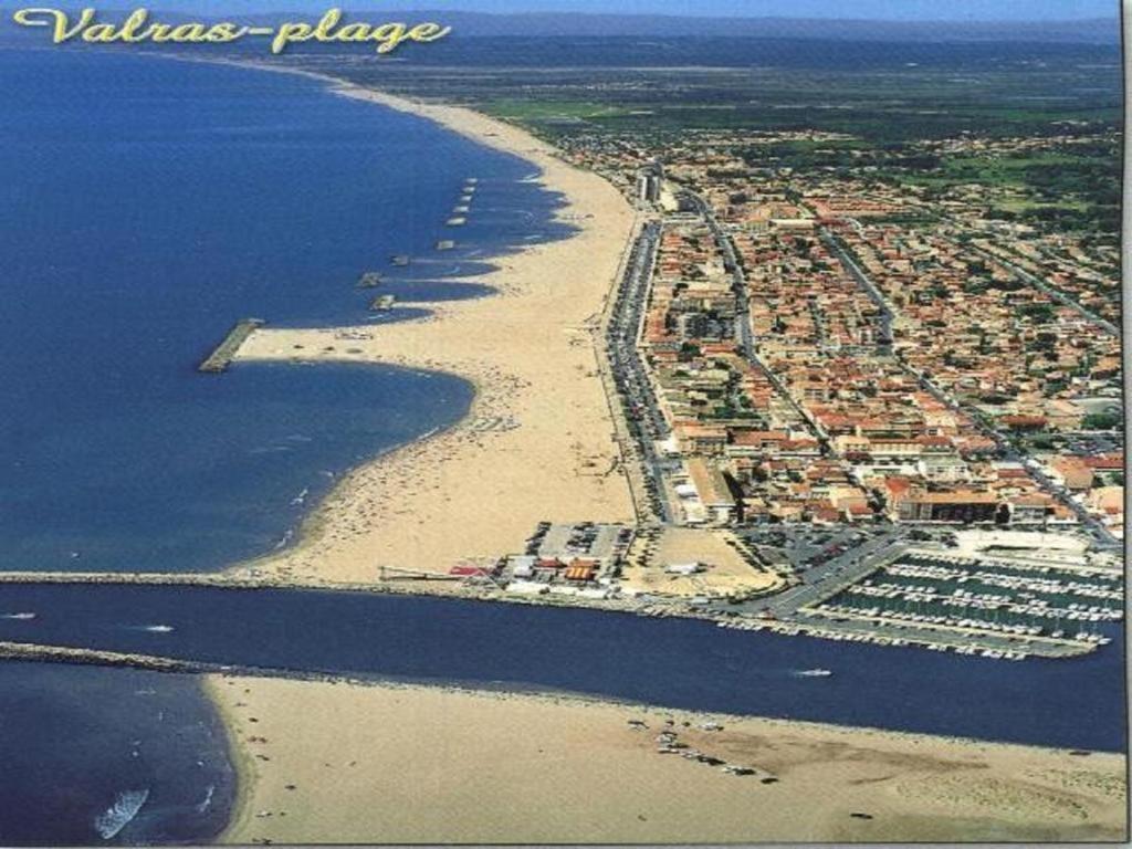 Les Sable Du Midi 3 Hotell Valras-Plage Exteriör bild